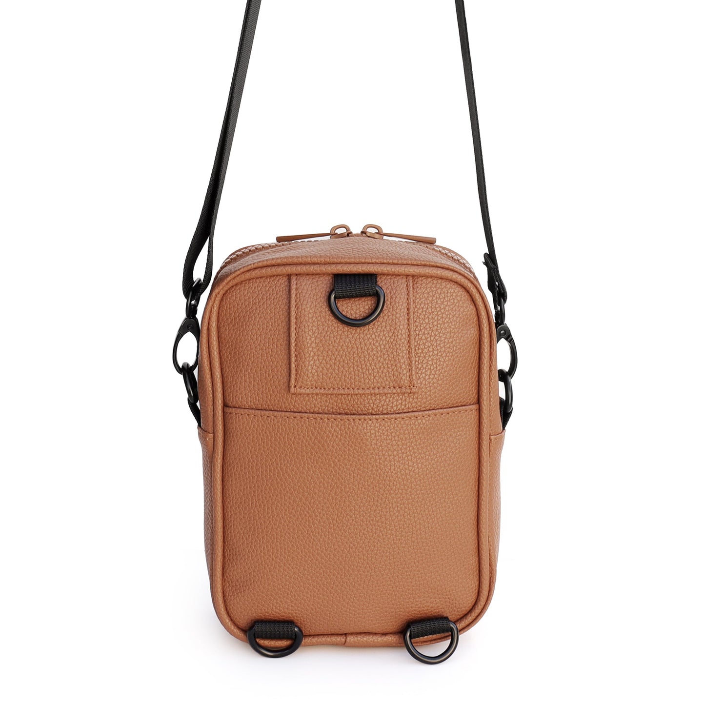 Crossbody Full Caramel Back